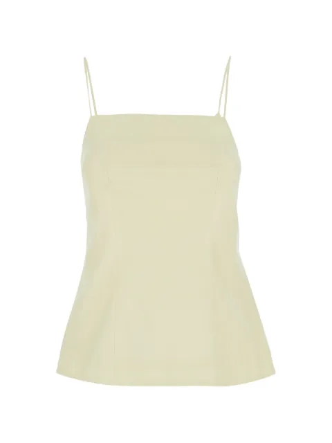 Semicouture spaghetti-strap cut-out top