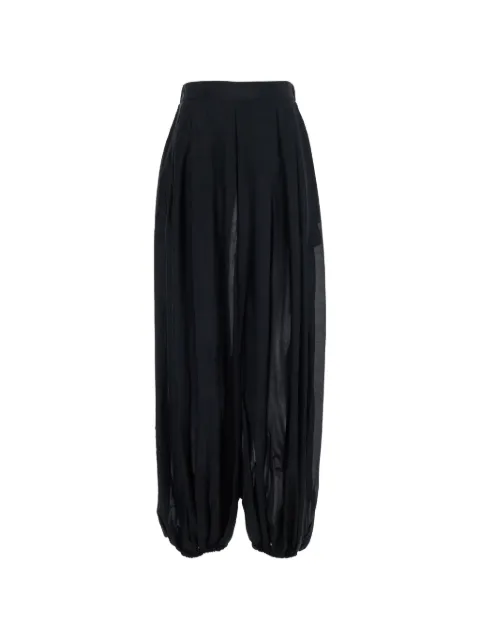 Semicouture pantalones con tiro alto