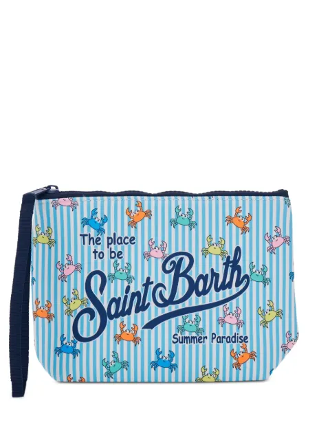 MC2 Saint Barth striped crab pouch
