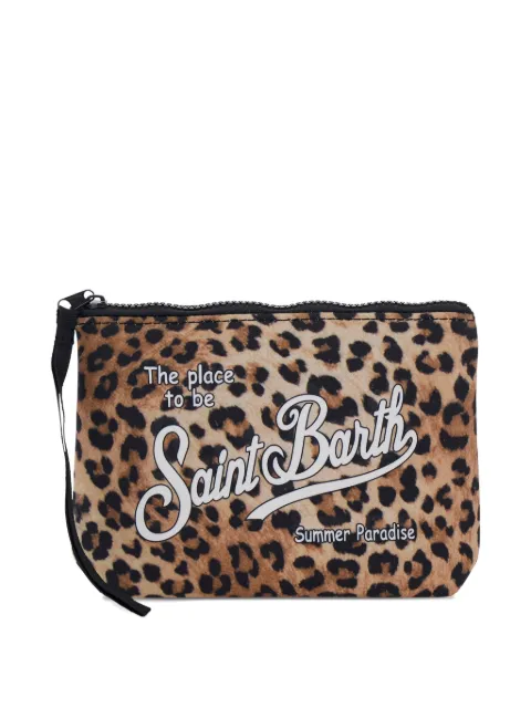 MC2 Saint Barth leopard print pouch