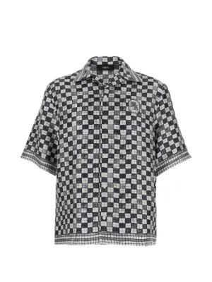 Neighborhood monogram-pattern Shirt | Black | FARFETCH