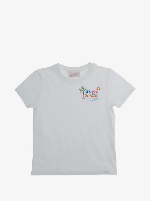 MC2 Saint Barth Kids Elly crystal-embellished T-shirt