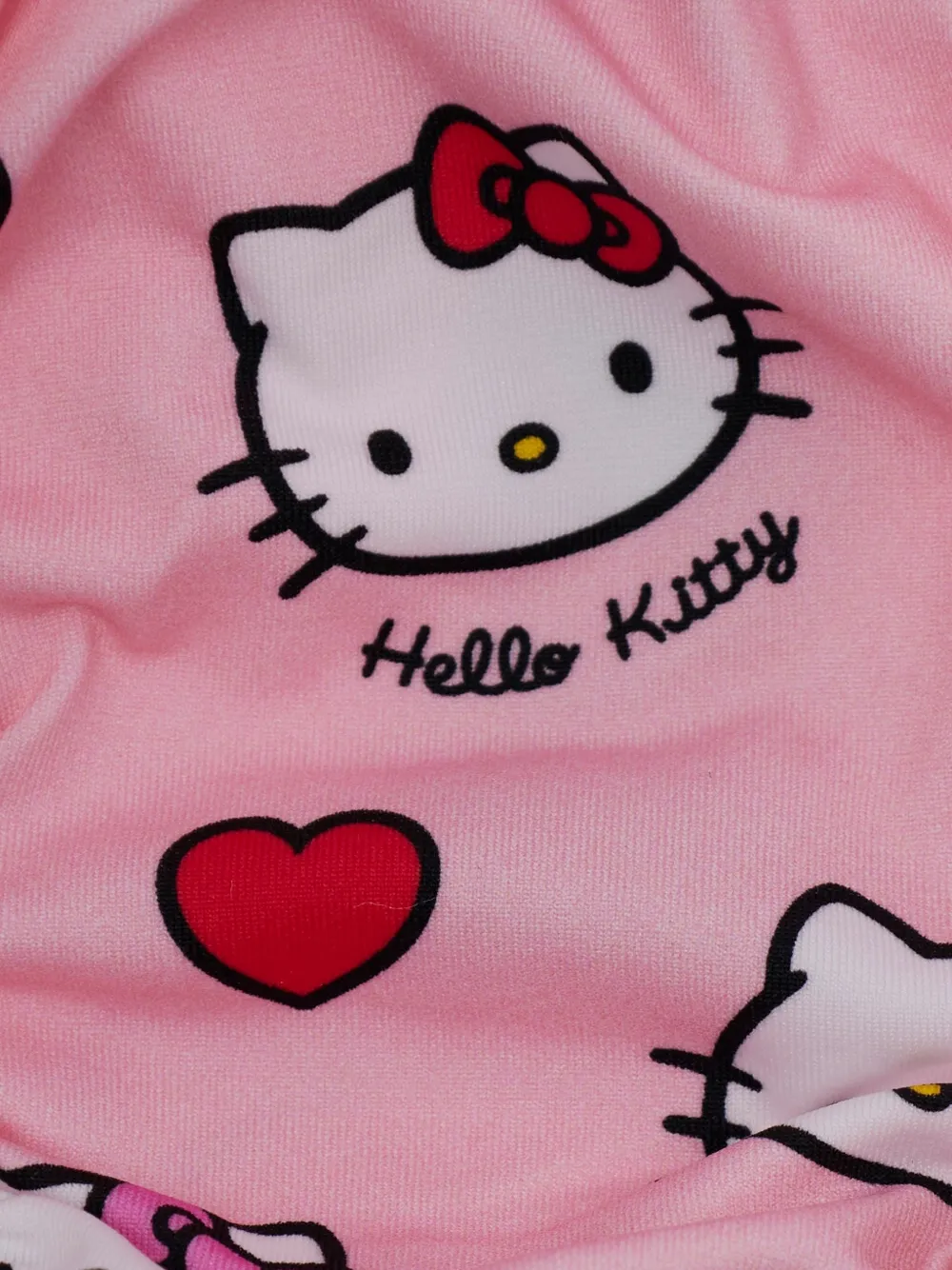  Mc2 Saint Barth Kids Hello Kitty Patterned Bikini - Pink 