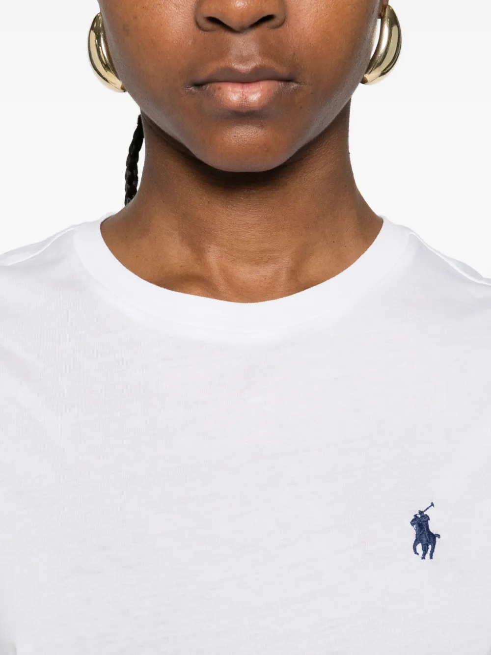 Polo Ralph Lauren T-shirt met zak Wit