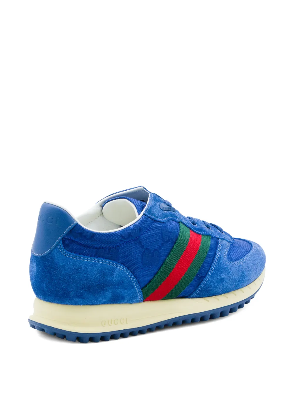 Gucci Kids Re-Motion lace-up sneakers Blauw