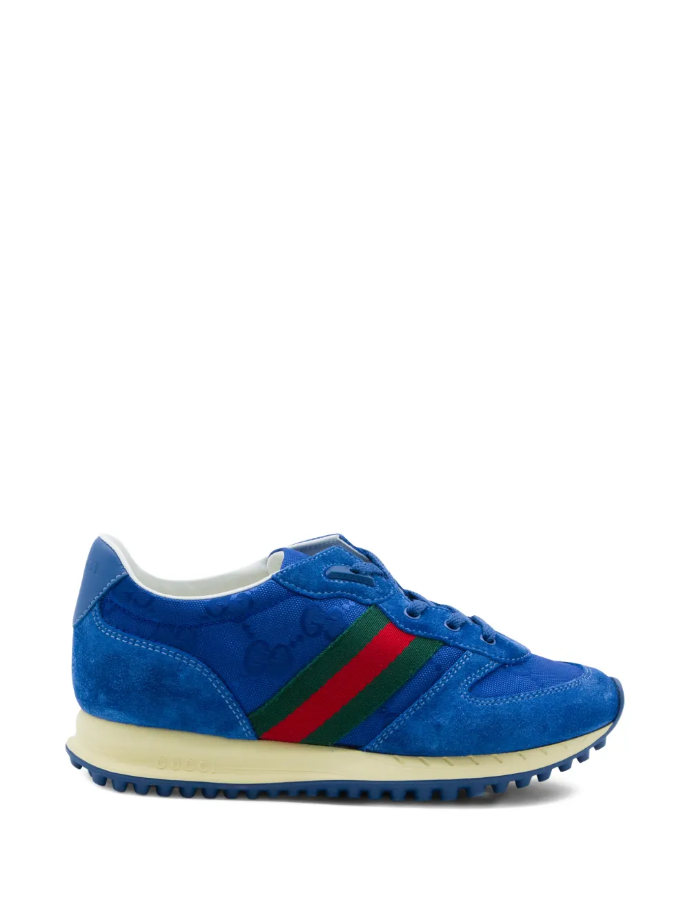 Gucci Kids Re-Motion lace-up sneakers Blauw
