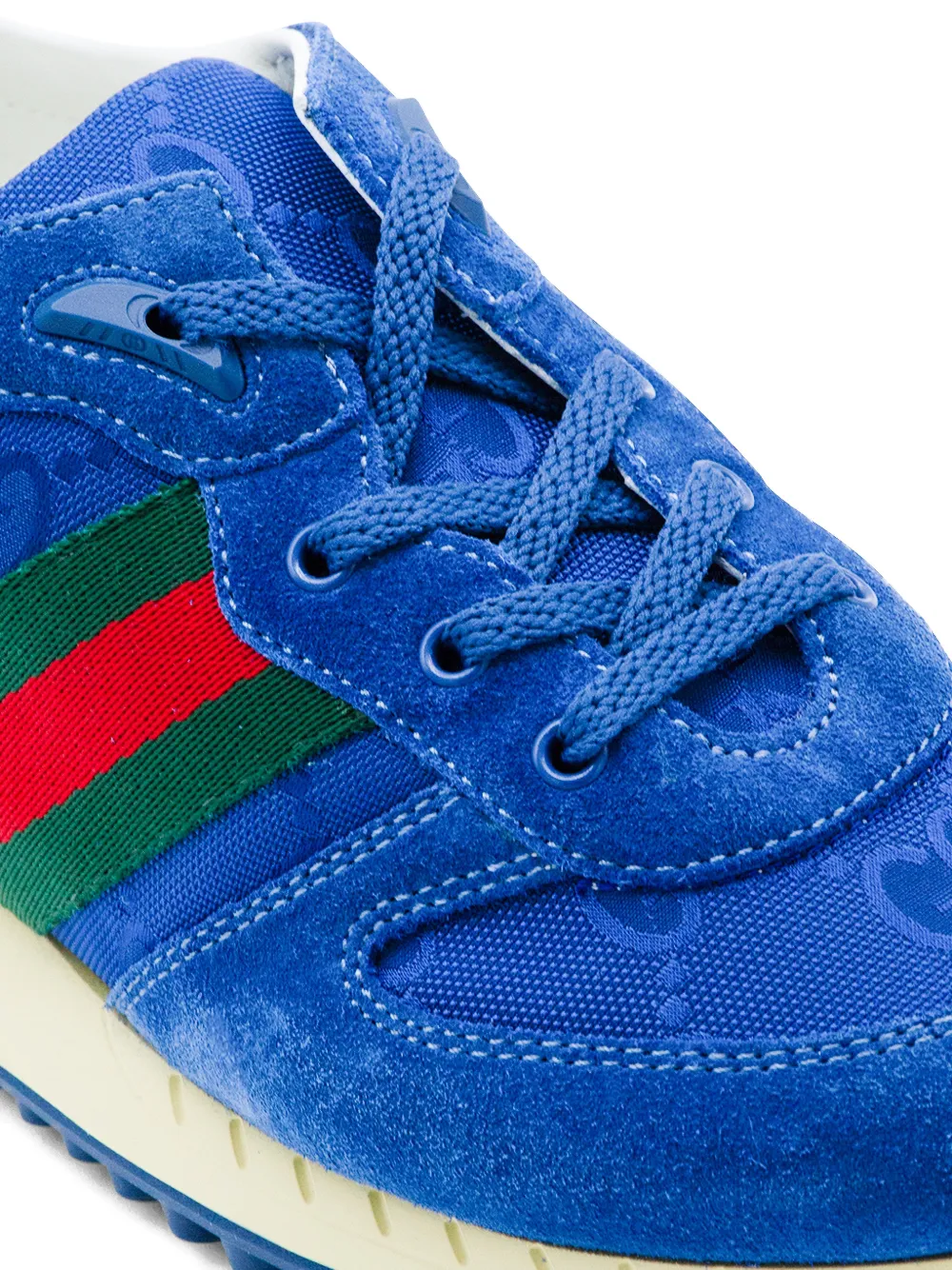 Gucci Kids Re-Motion lace-up sneakers Blauw