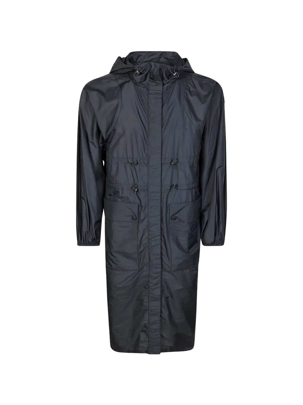 Moncler - Canneberge hooded coat - dames - polyamide - 0 - Zwart