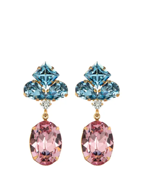 Jennifer Behr Lainey crystal-embellished earrings