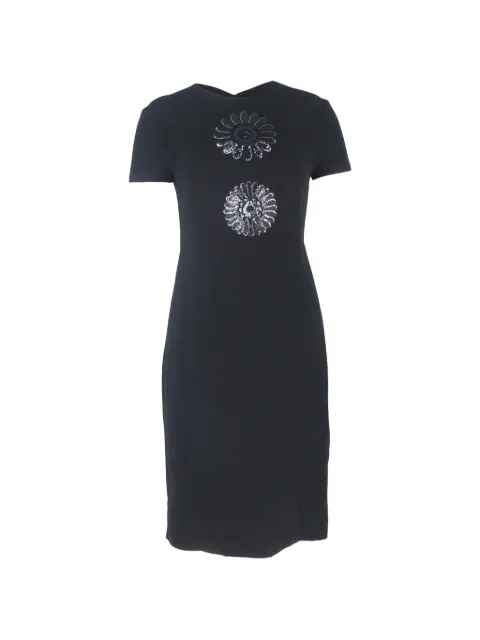 Prada Pre-Owned vestido midi con lentejuelas