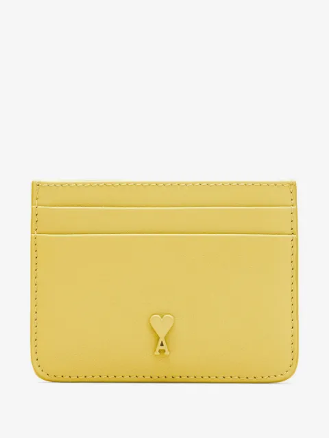 AMI Paris Ami De Coeur logo-plaque card holder