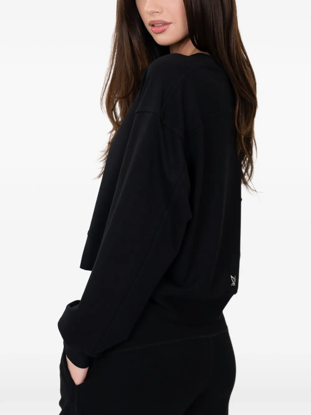  On/off Essentials Sudadera The Solace Con Cuello Redondo - Negro 