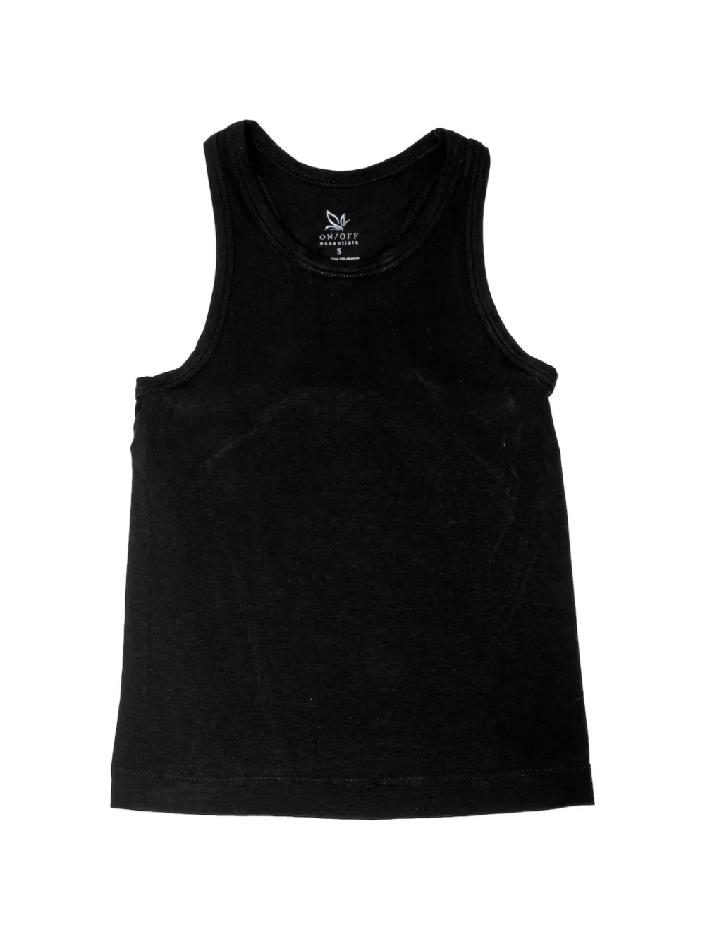 ON/OFF Essentials The Essential adjustable strap tank top - Nero