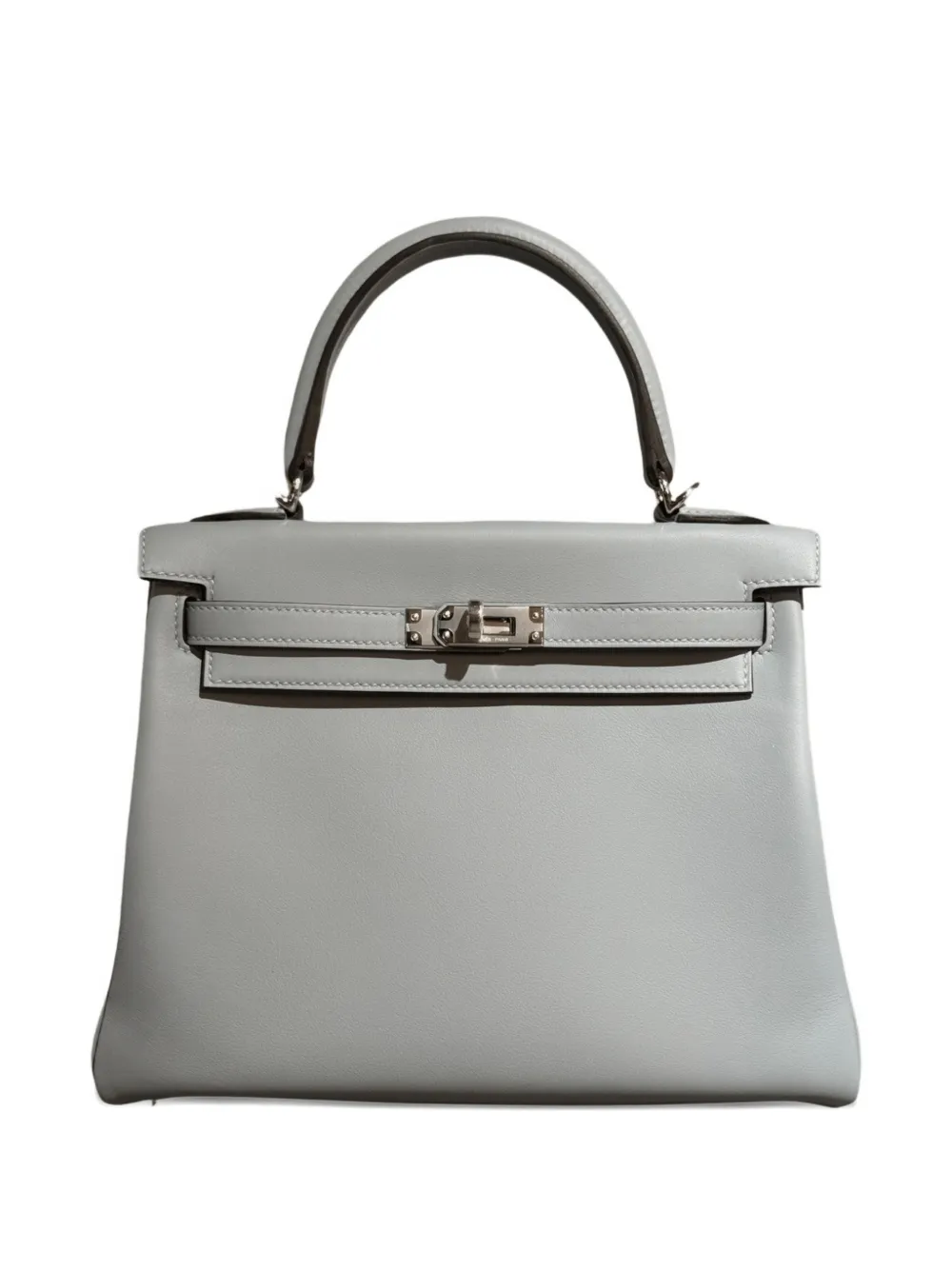 Hermès Pre-Owned Borsa tote Kelly Retourne in pelle 2025 - Grigio