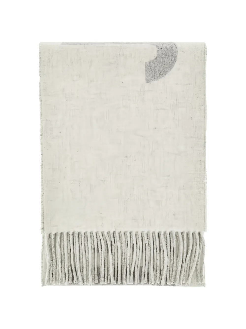 Jacquemus fringed scarf - Toni neutri