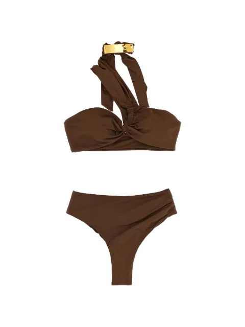 Elisabetta Franchi tie jewel bikini