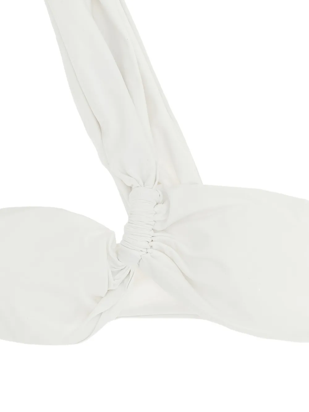 Elisabetta Franchi Jewel One-shoulder Bikini - White 
