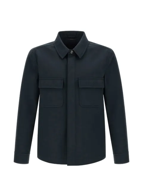 TOM FORD spread collar long-sleeve overshirt