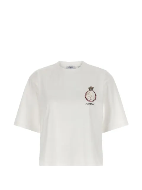 Off-White royal crown print T-shirt