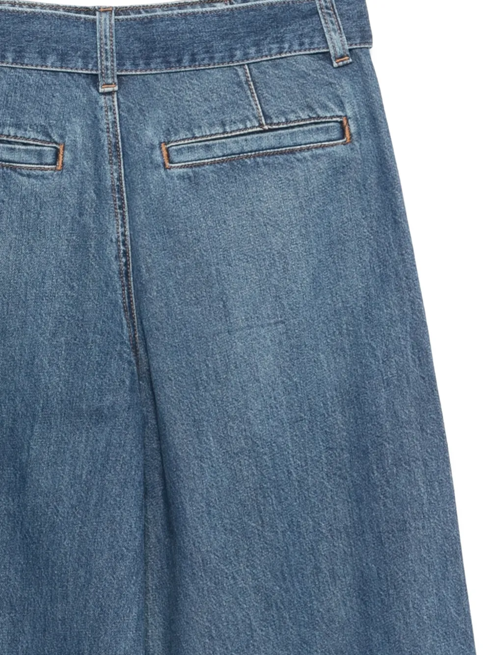  Paige Cameron Belted Jeans - Blue 
