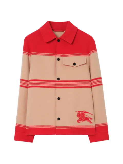 Burberry striped Equestrian Knight jacket