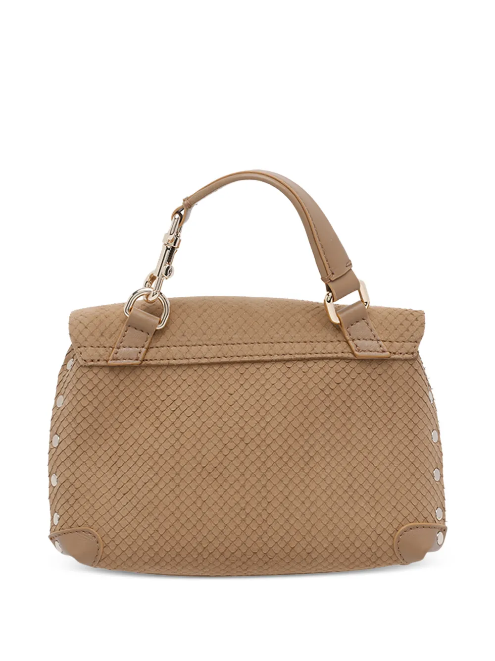 Zanellato Postina shopper met draaislotsluiting Bruin