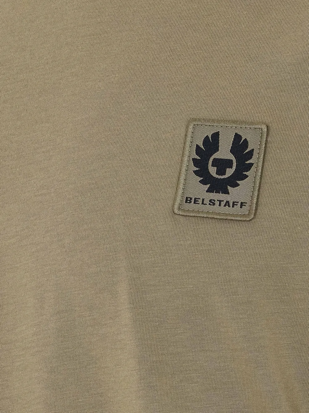  Belstaff Logo-patch Crew-neck T-shirt - Green 