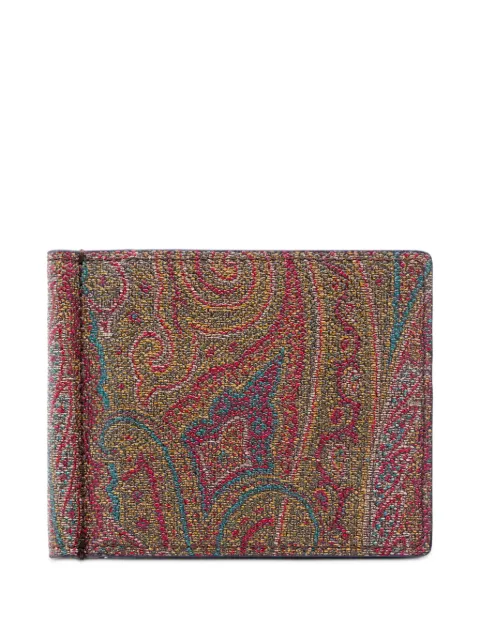 ETRO paisley-print wallet