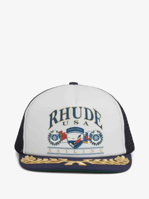 RHUDE gorra con bordado