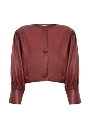 Chloé Leather Jackets | FARFETCH US