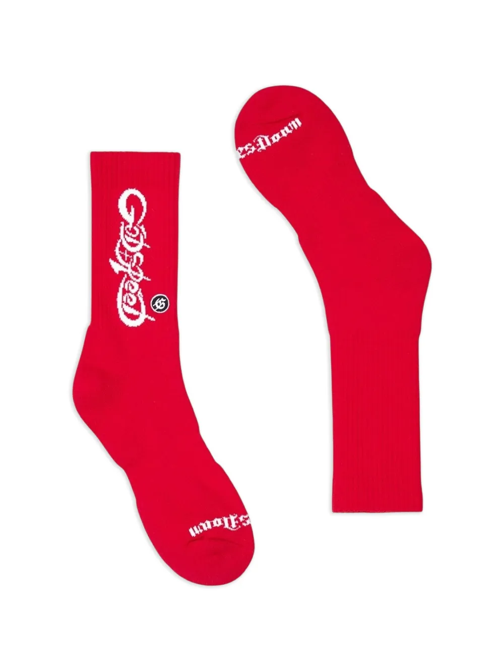 GODSPEED logo socks - Rosso