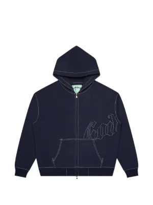 Warren Lotas プリント パーカー | ブルー | FARFETCH JP