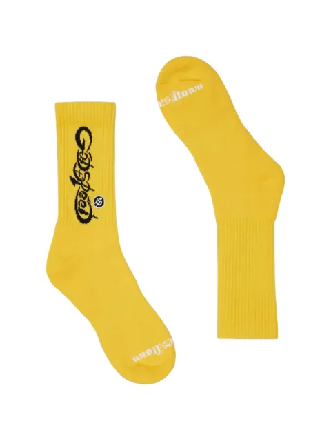GODSPEED New Age logo-detail socks