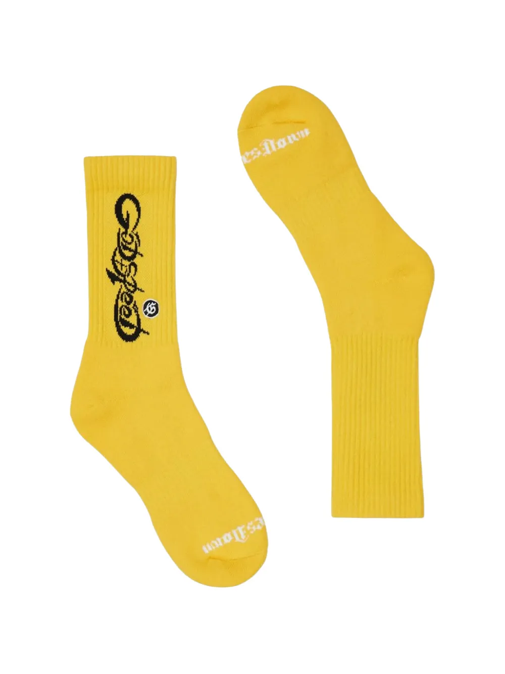 GODSPEED New Age logo-detail socks - Giallo