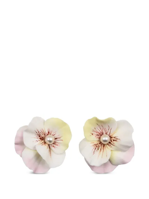 Jennifer Behr Viletta flower-shaped earrings