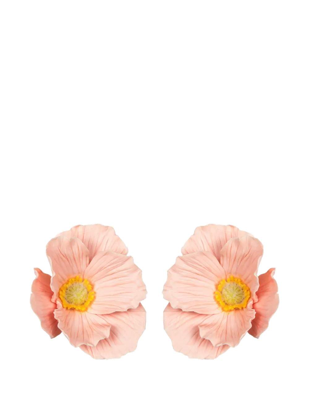 Jennifer Behr Demetria flower-shaped earrings - Rosa