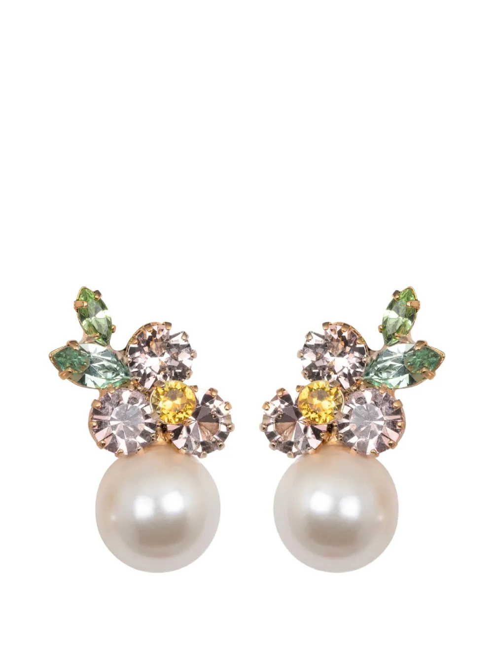 Jennifer Behr Vivi faux-pearl earrings - Oro