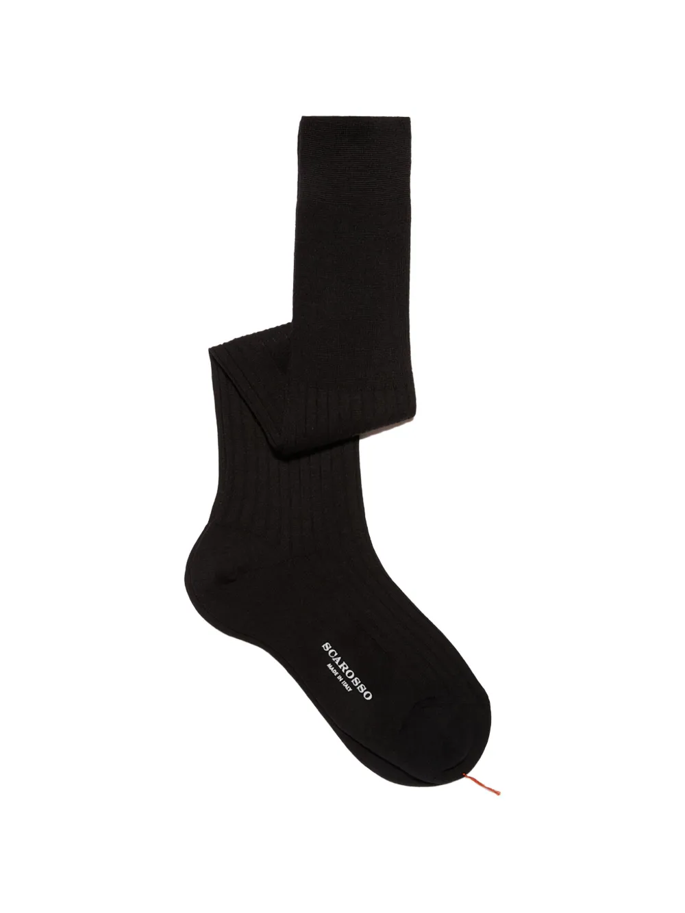 Scarosso ribbed knee socks - Nero