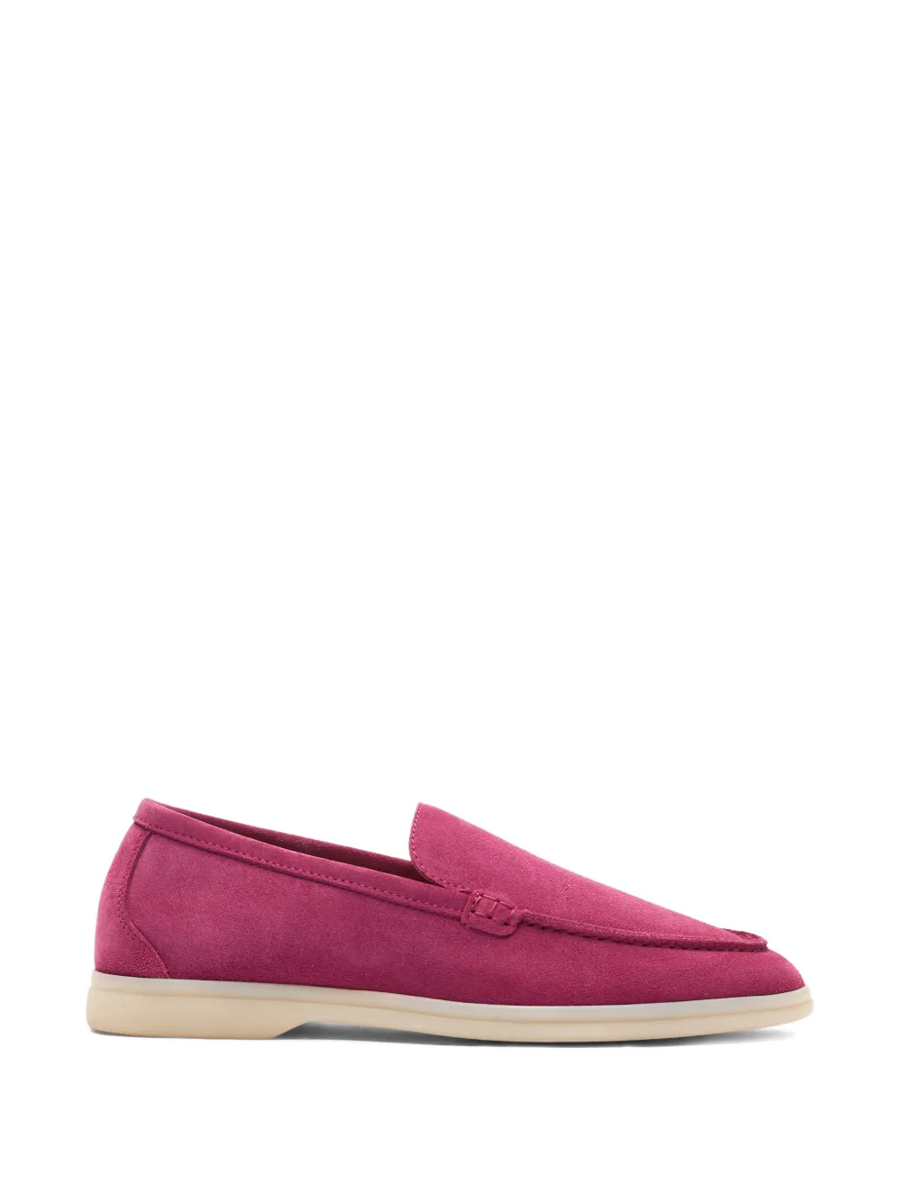 Scarosso Ludovica suede loafers Roze