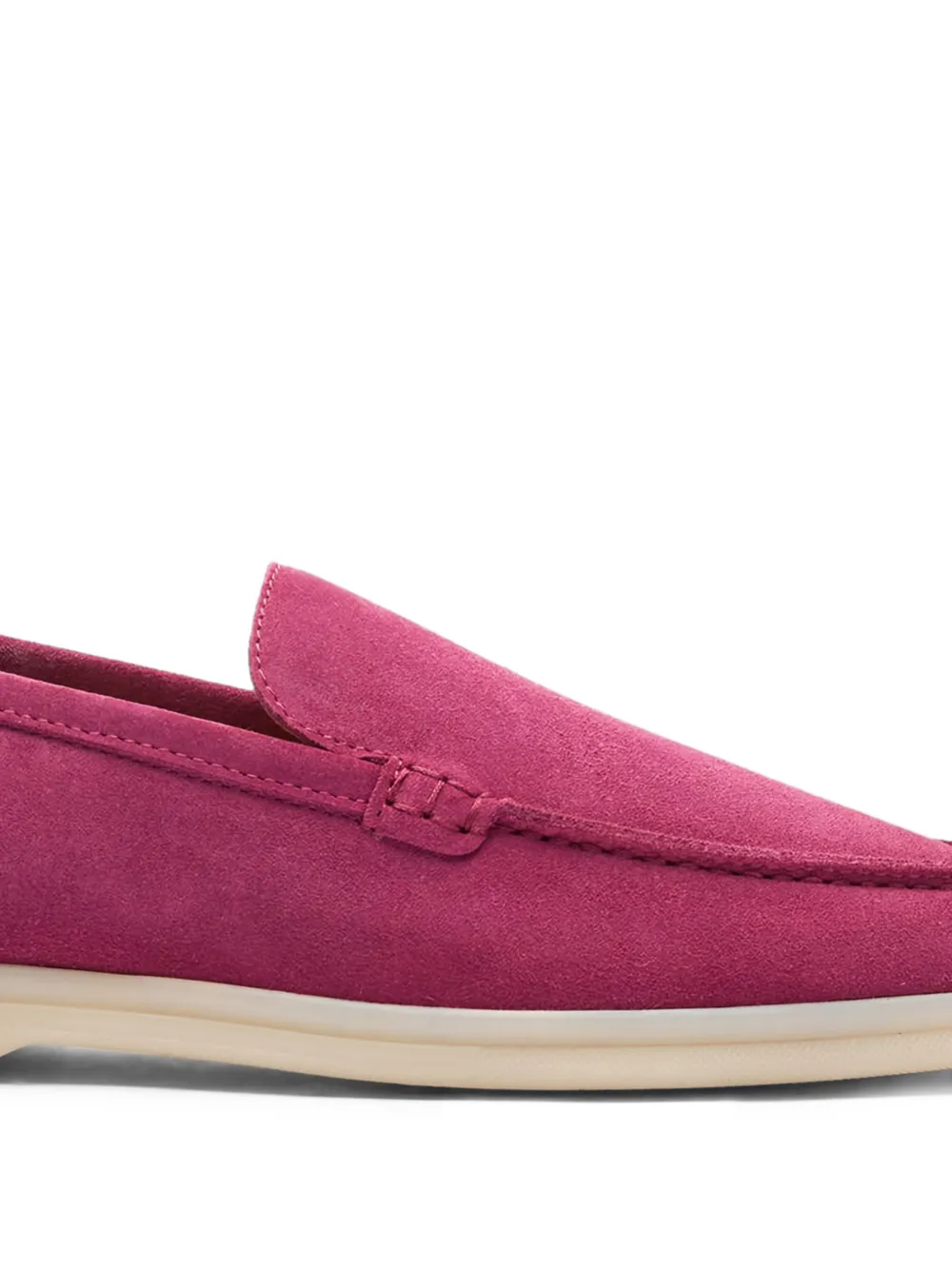 Scarosso Ludovica suede loafers Roze