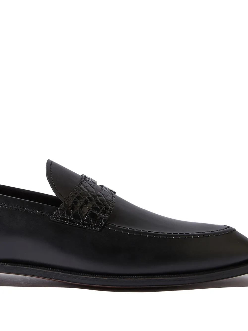 Scarosso Giorgio penny loafers Zwart