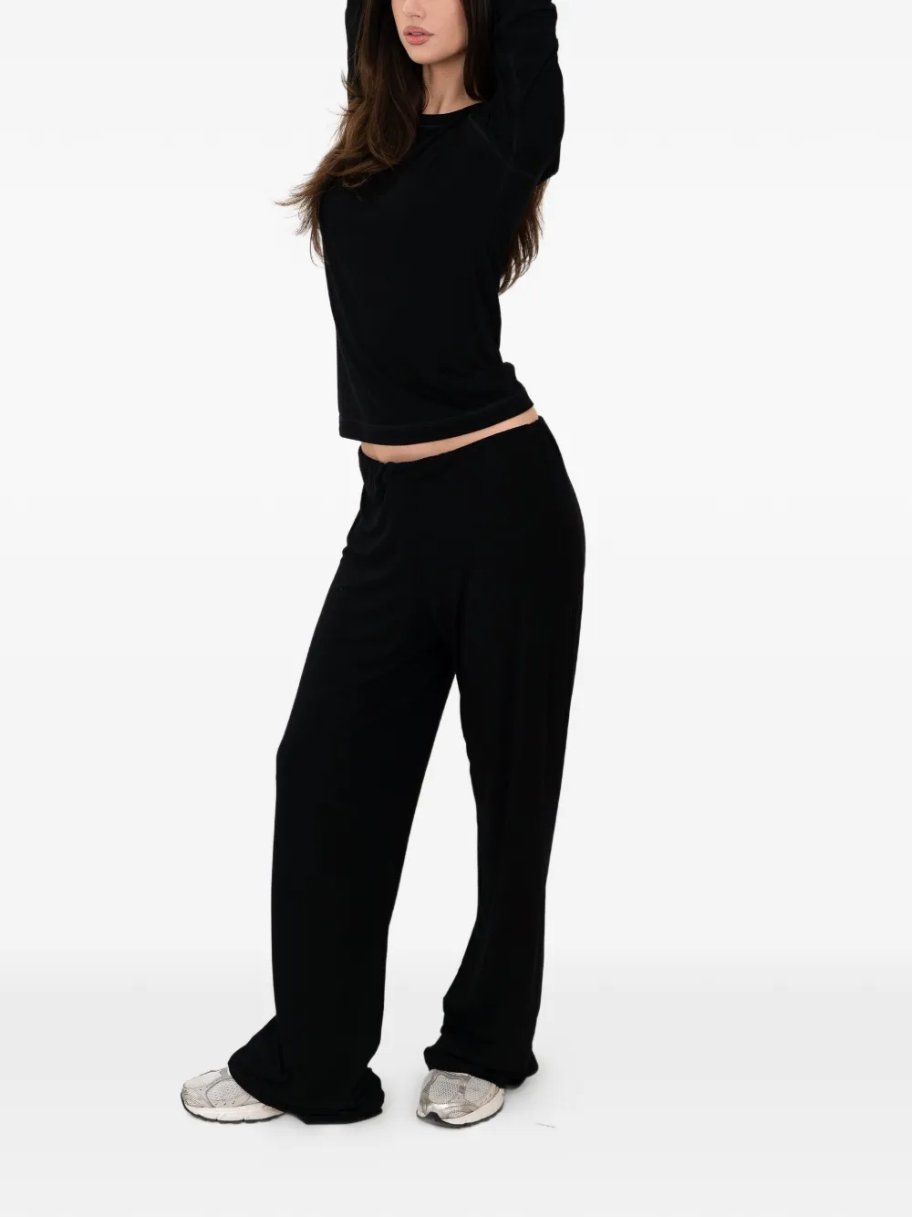  On/off Essentials The Everyday Longsleeves T-shirt - Black 