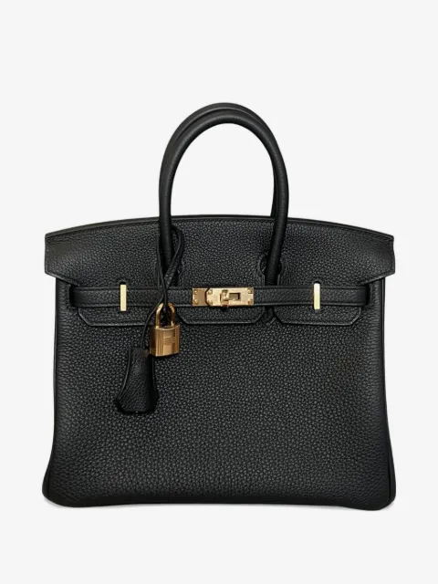 Hermès Pre-Owned 2023 25 버킨 카프스킨 토트 백