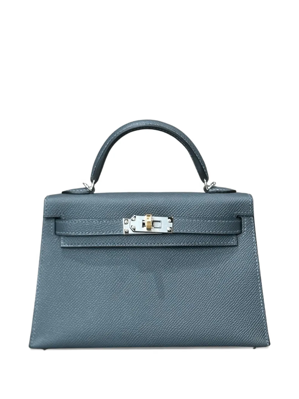 Hermès Pre-Owned Borsa tote Kelly Sellier in pelle 2024 - Grigio