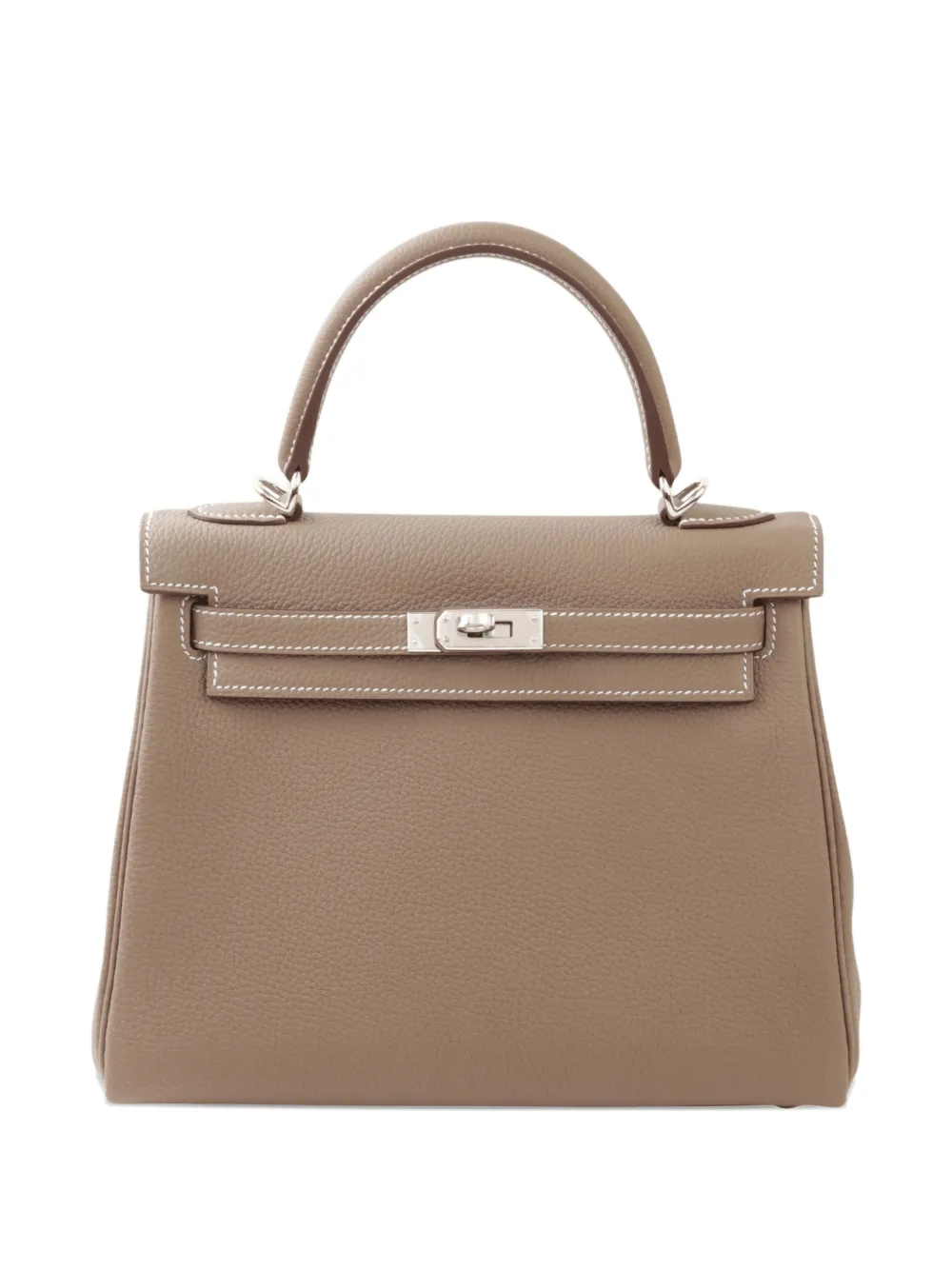 Hermès Pre-Owned Borsa tote Kelly Retourne in pelle 2025 - Toni neutri