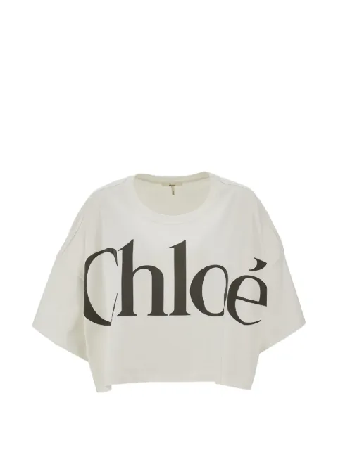 Chloé cropped T-shirt