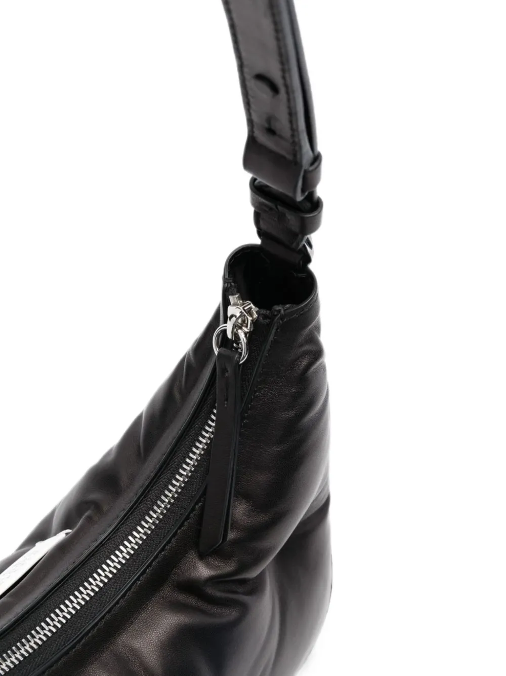 Maison Margiela Leren schoudertas Zwart