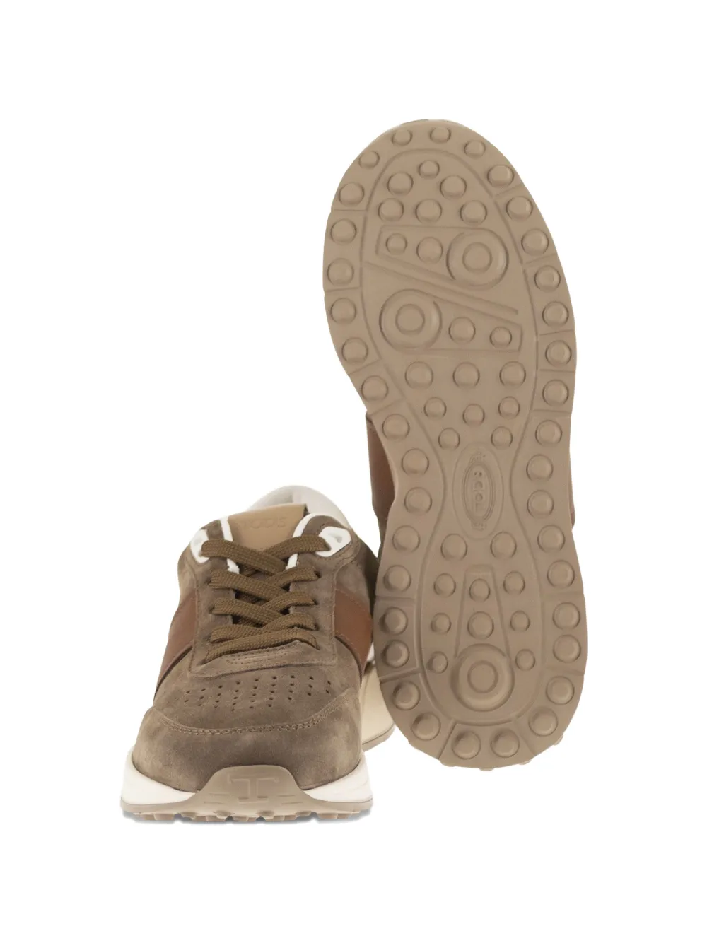 Tod's Suède sneakers Bruin