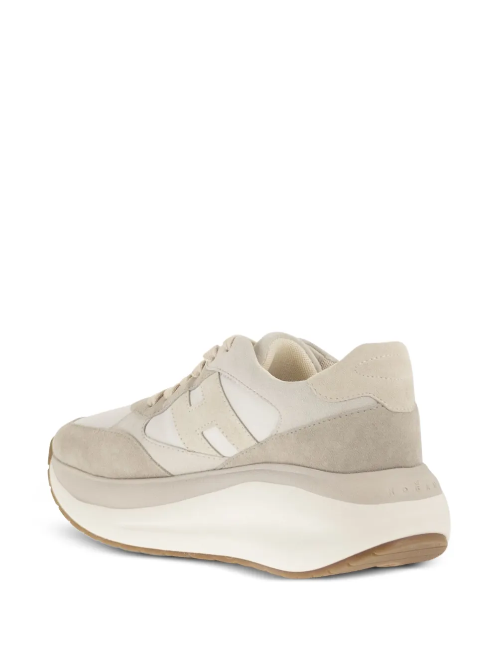 Hogan Sneakers met logo Beige