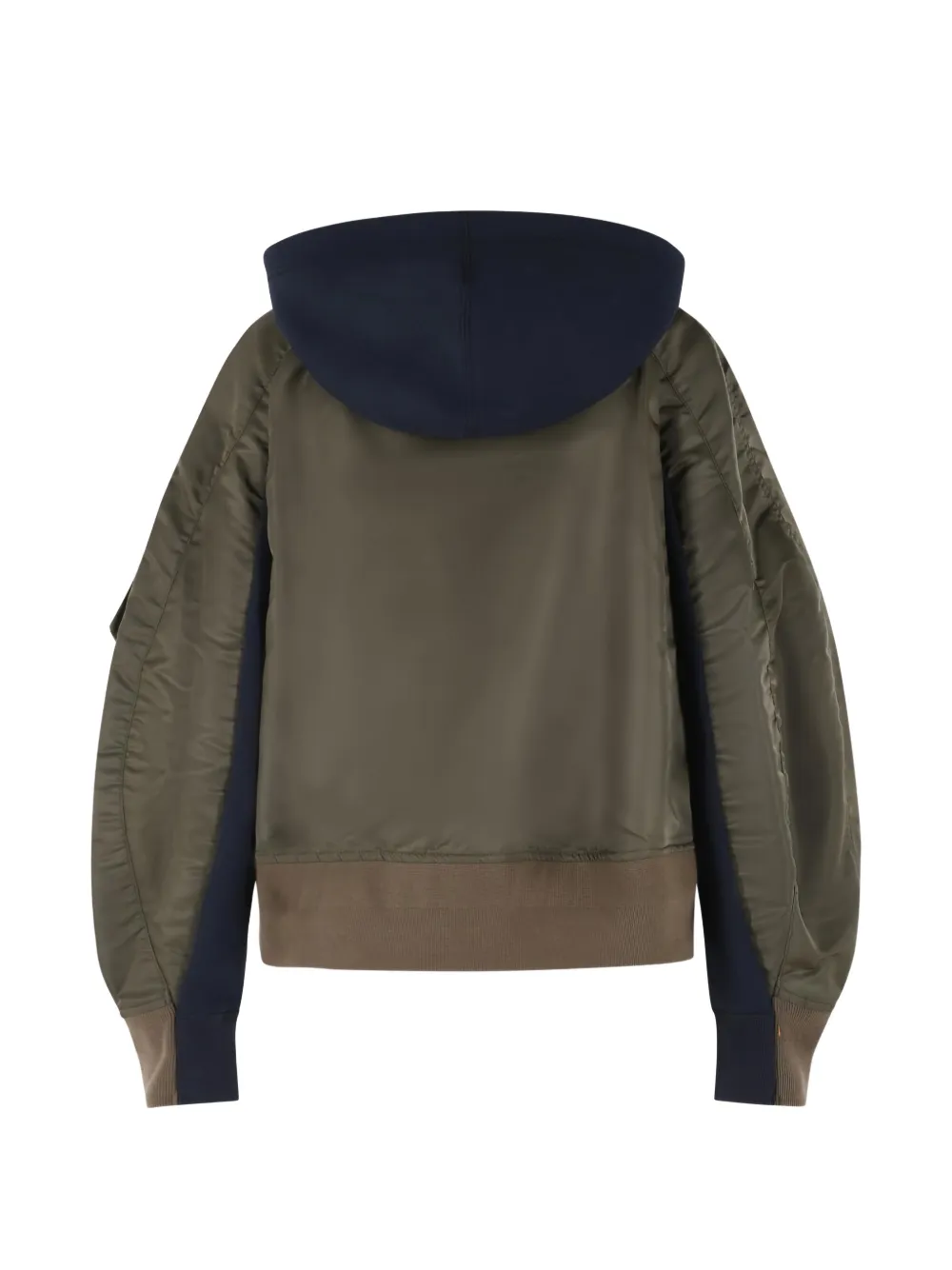  Sacai Sponge Zip-up Hoodie - Blue 